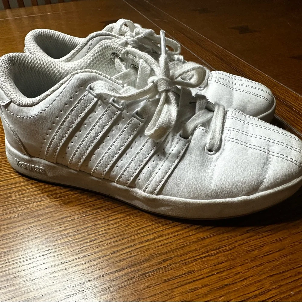 White K-Swiss Sneakers - Picture 2 of 5